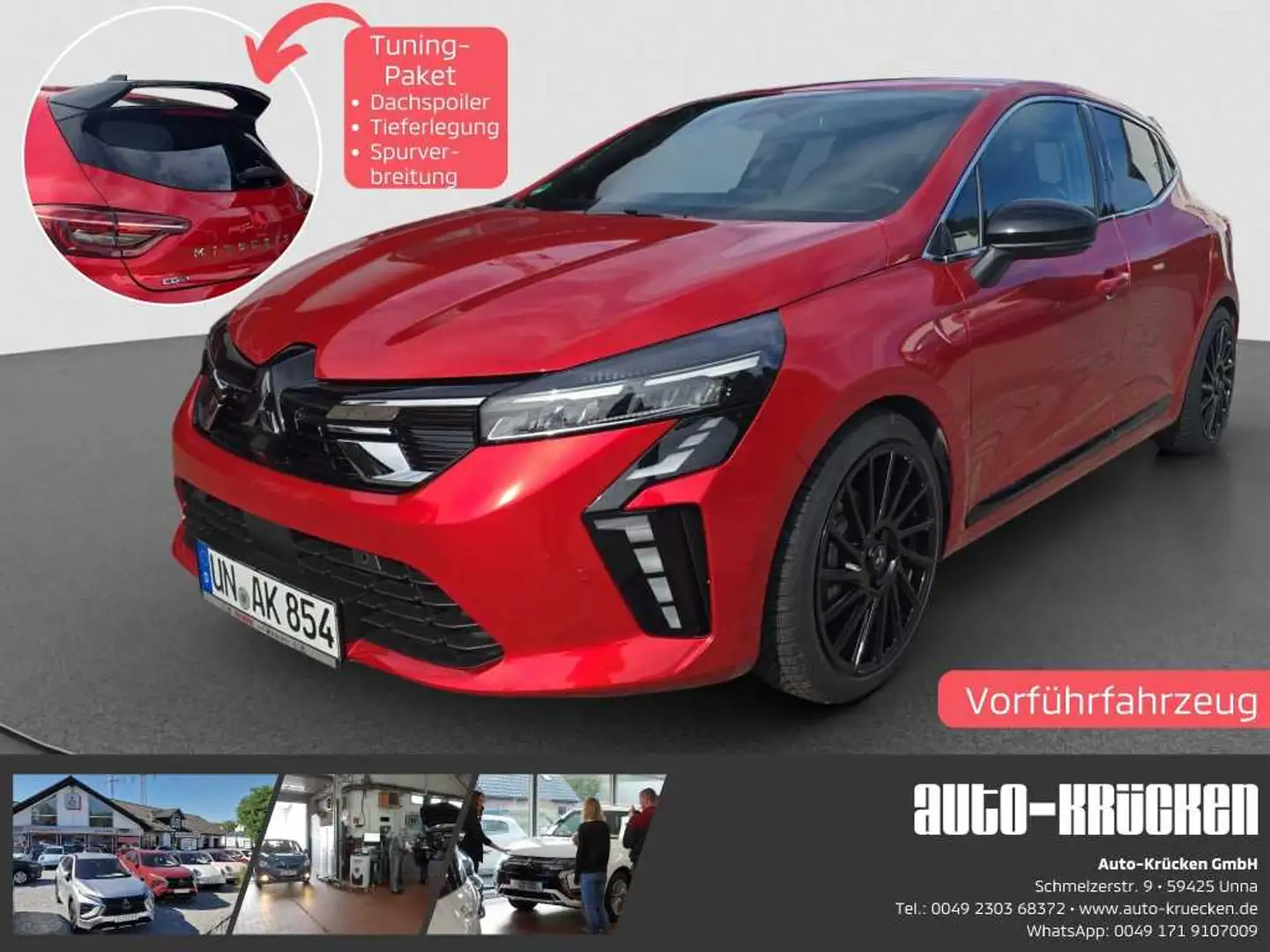 Mitsubishi Colt Select 1.0 T-Benziner inkl. Tuning-Paket Rot - 1