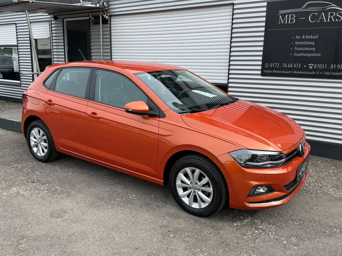 Volkswagen Polo VI Highline TGI*DAB*LED*PDC* Orange - 1