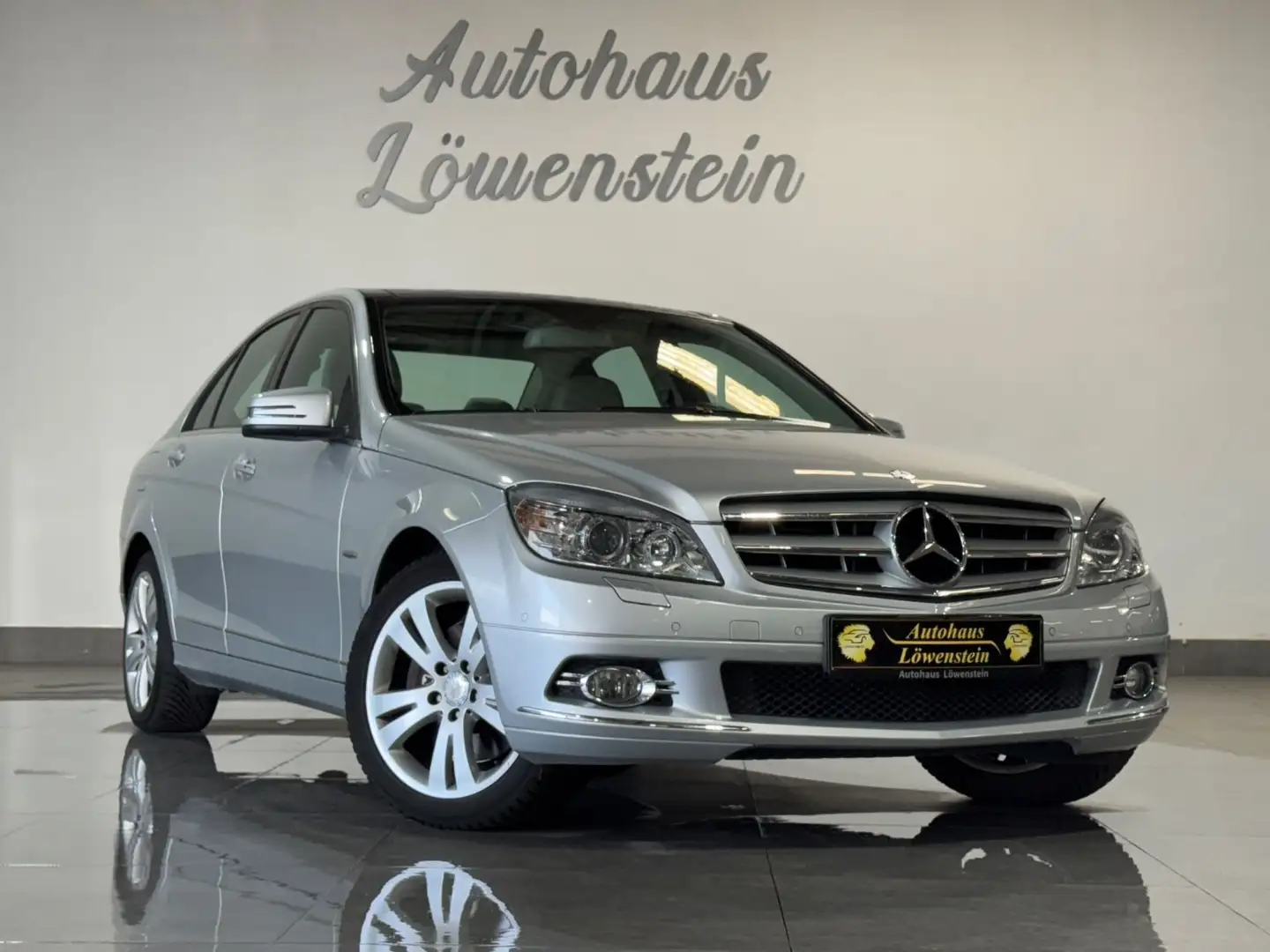 Mercedes-Benz C 350 *PANO-SCHIEBEDACH*NAVI*BI-XENON*SCHECKHEFT Silber - 1