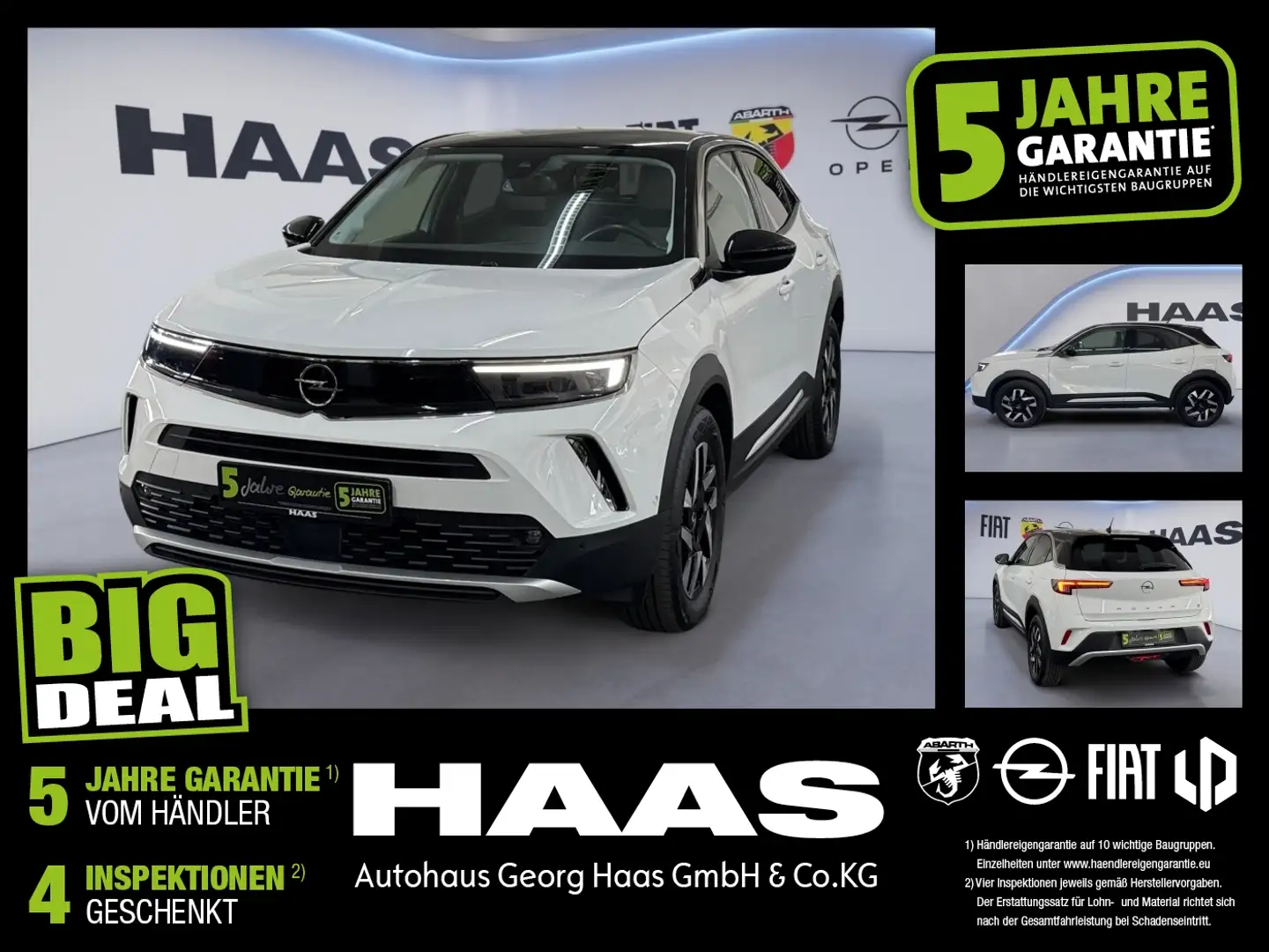 Opel Mokka-E Mokka e Elegance Top Ausstattung, Garantie uvm Weiß - 1