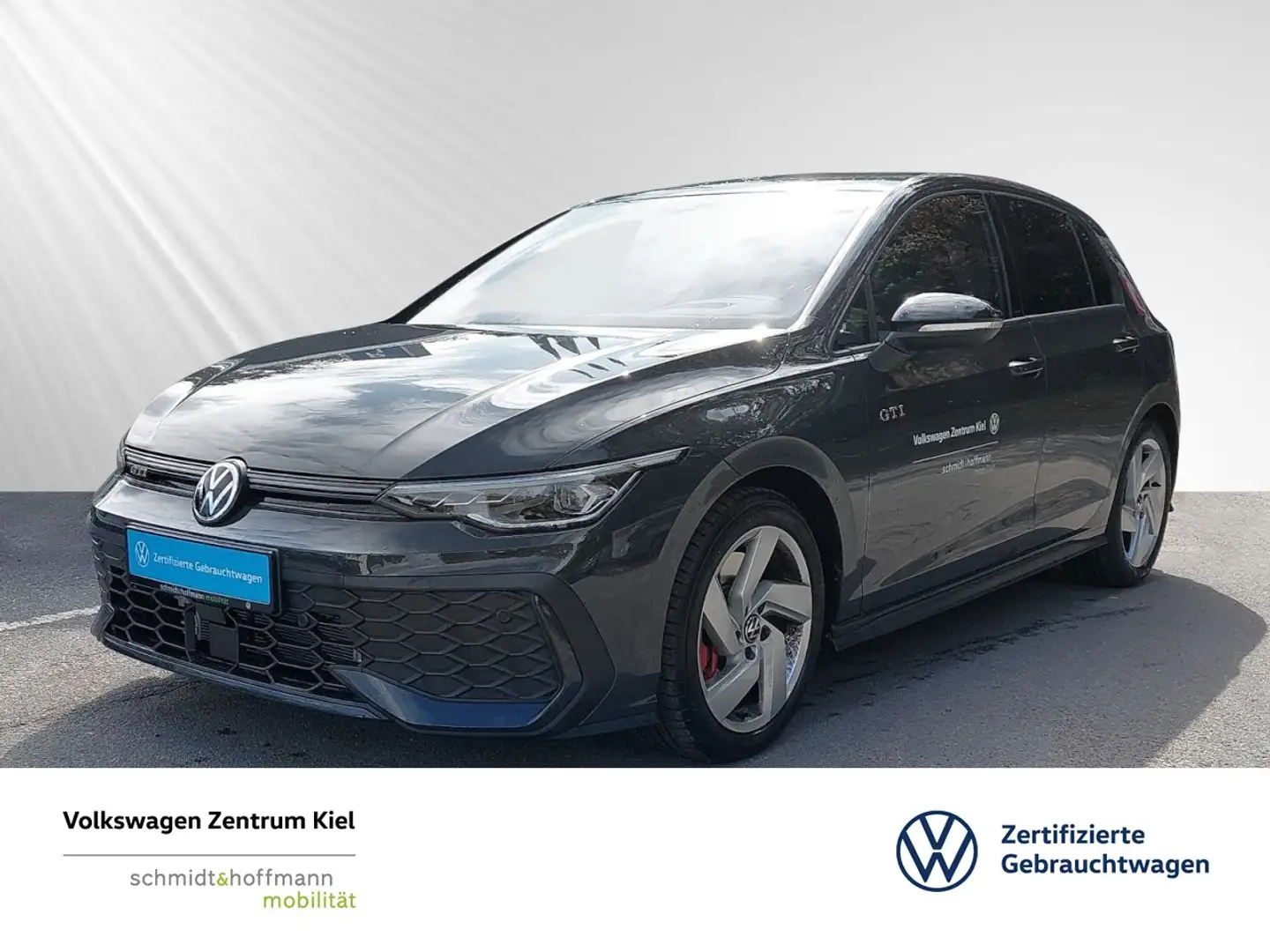 Volkswagen Golf VIII GTI 2.0 TSI NAVI+SITZHZ+ACC+PDC+RFK Klima Grijs - 1