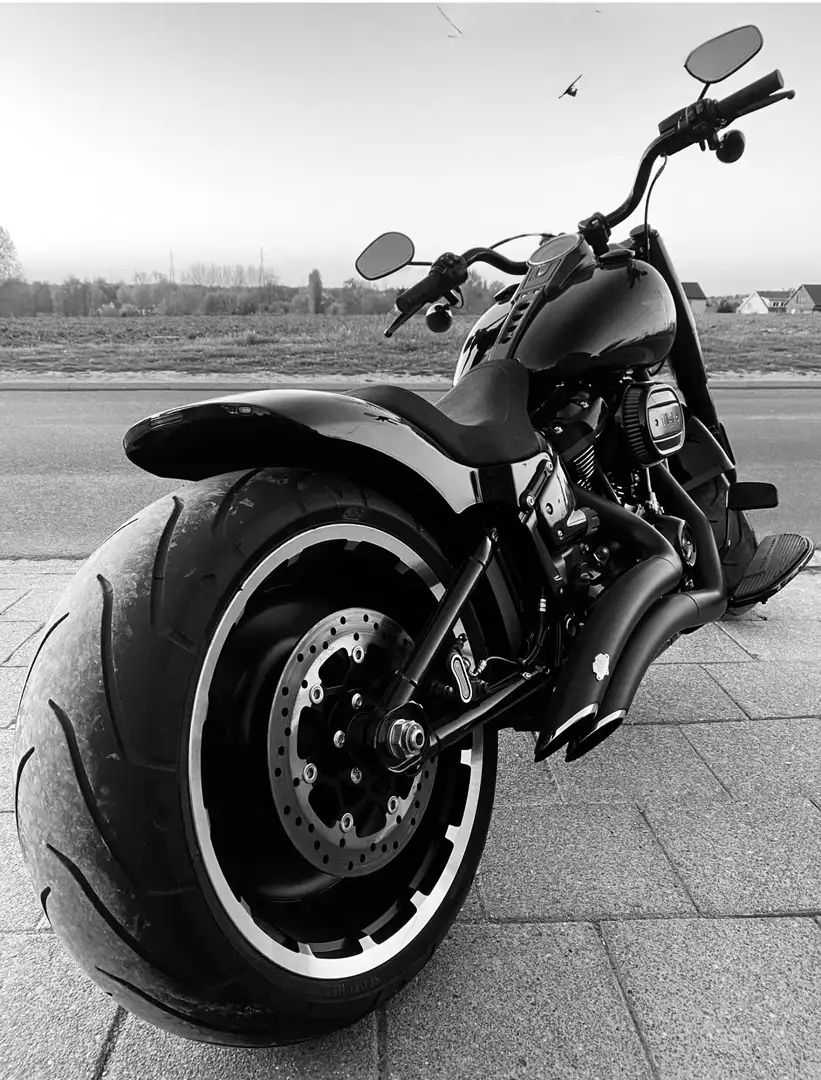 Harley-Davidson Fat Boy HARLEY FAT BOY 30 TH anniversaire 1120/2500 Noir - 2