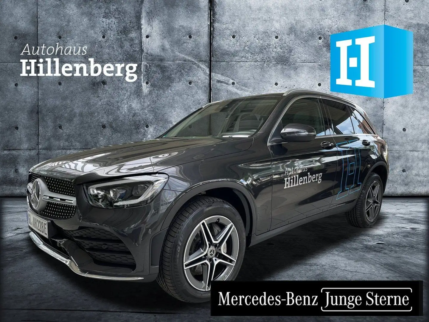 Mercedes-Benz GLC 300 de 4M AMG Grau - 1