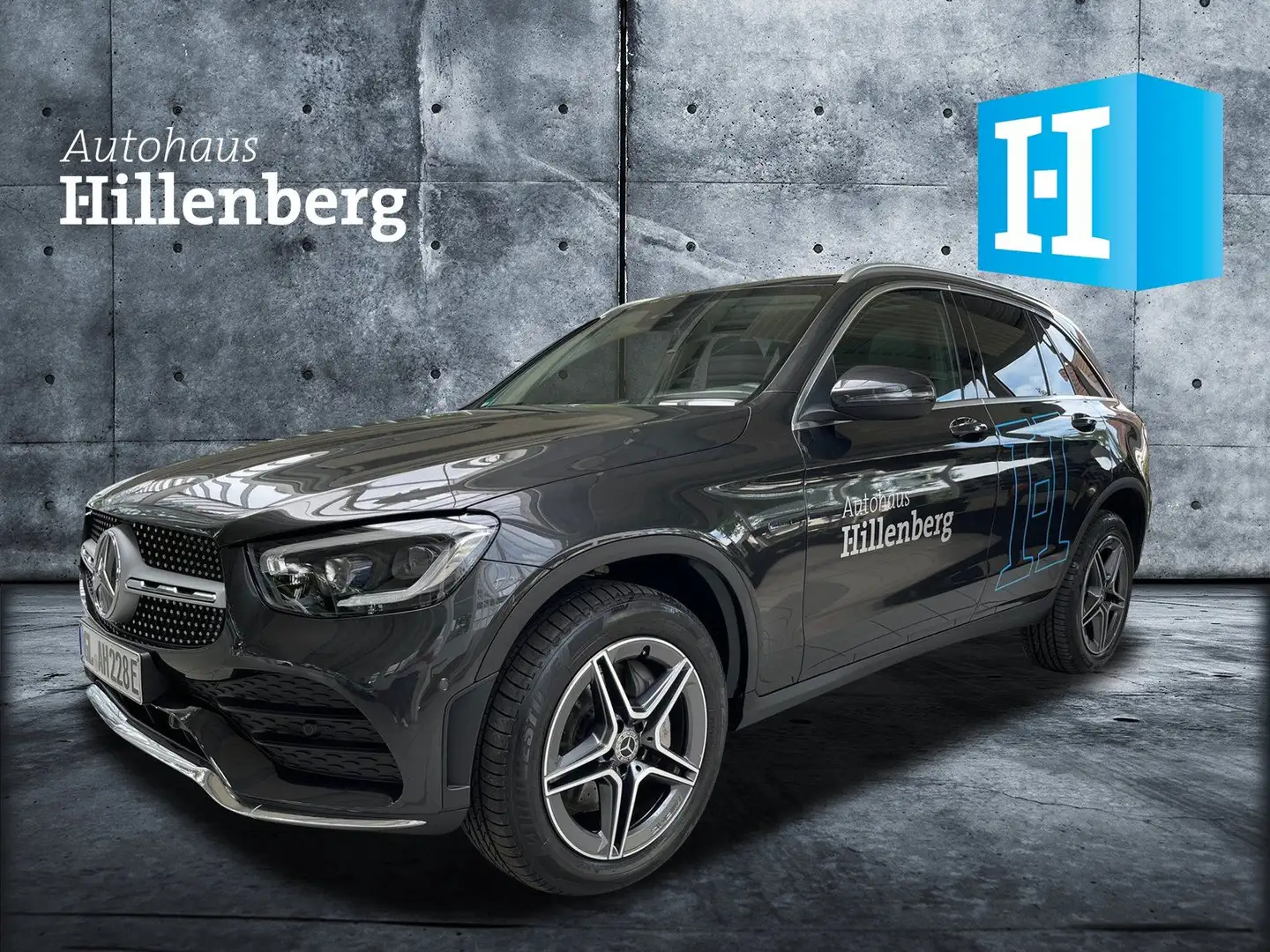Mercedes-Benz GLC 300 de 4M AMG Grau - 1
