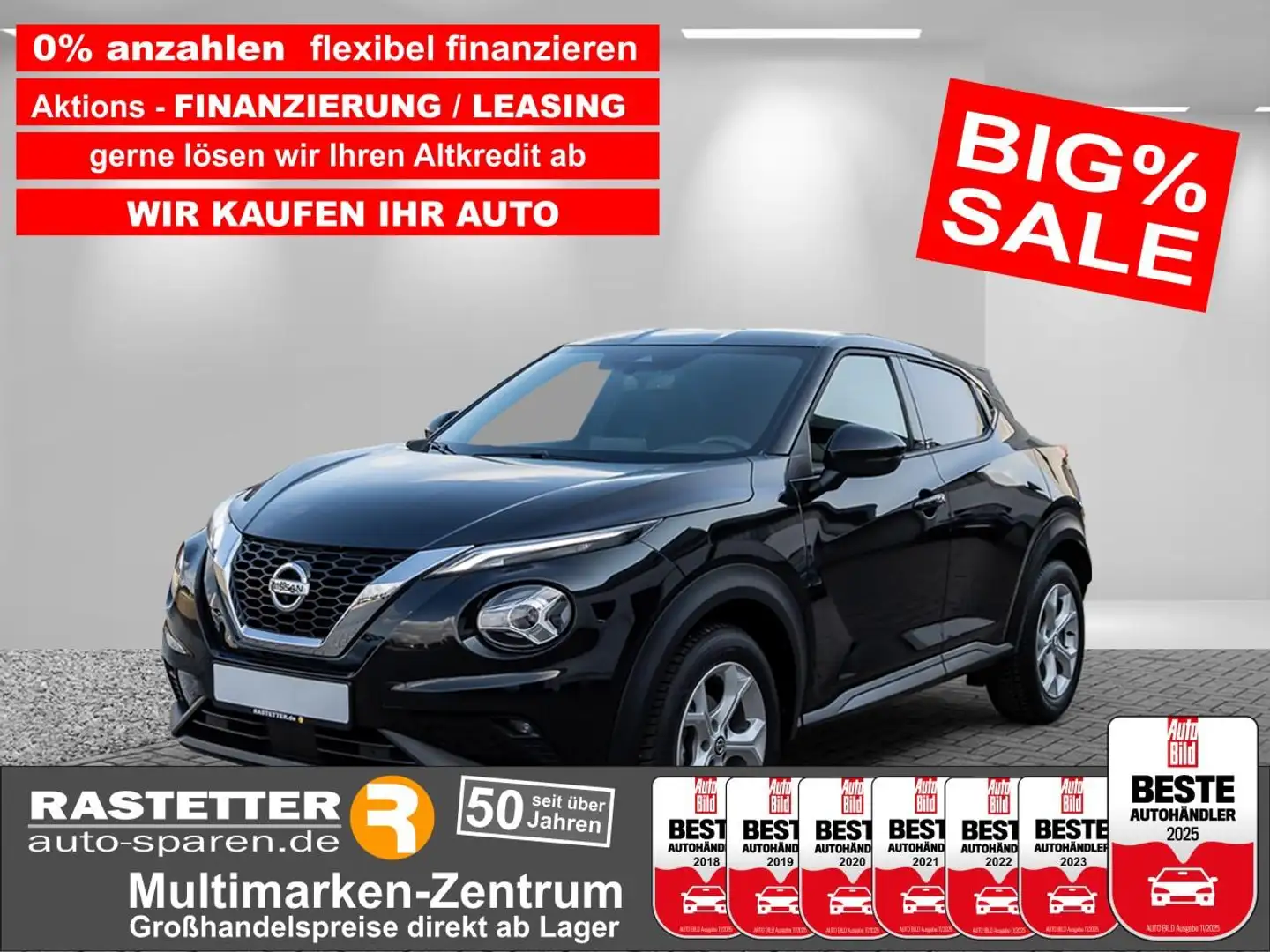 Nissan Juke DIG-T DCT n-connecta Navi+ACC+360+Privacy+LED+Wint Nero - 1