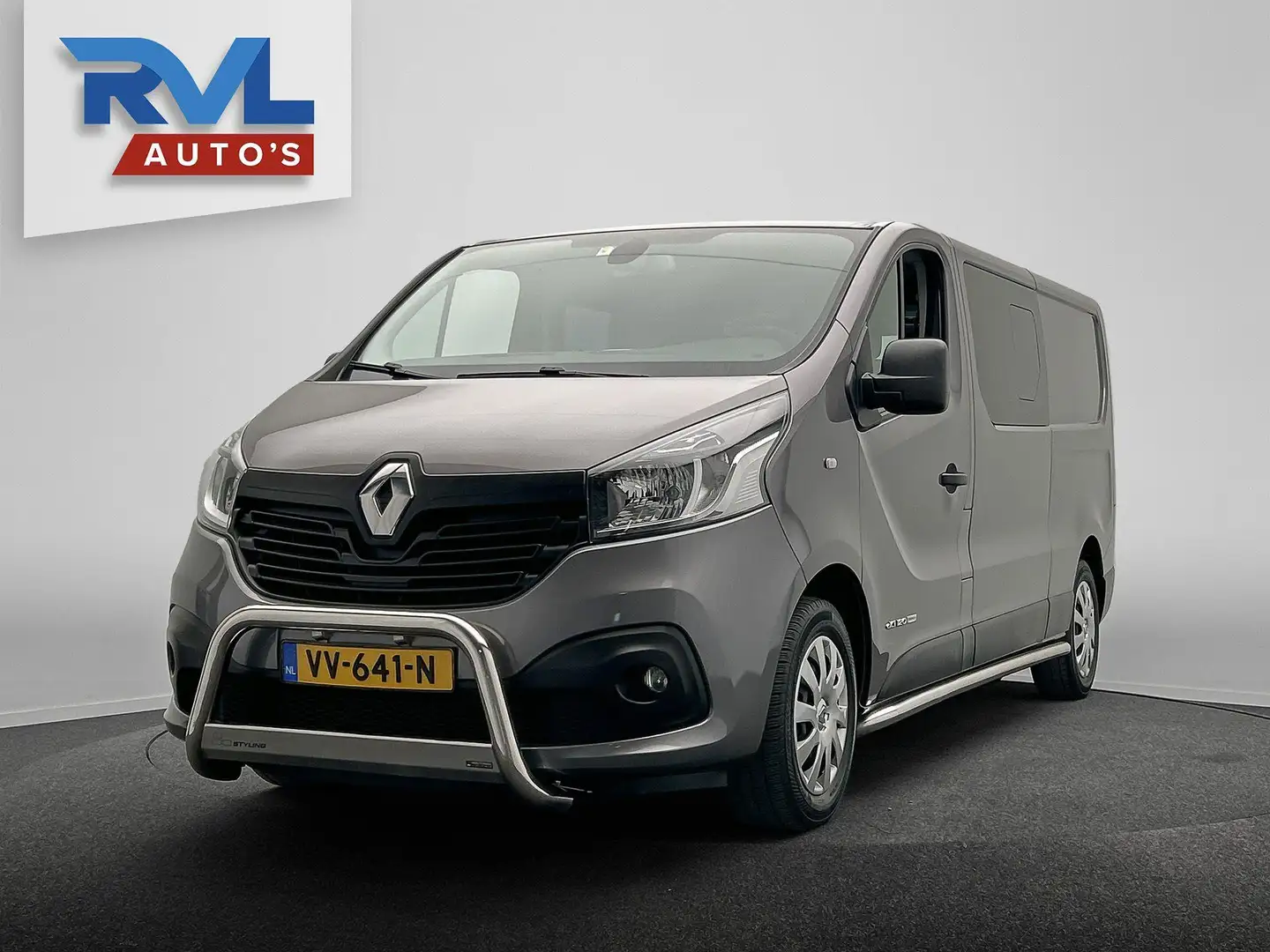 Renault Trafic 1.6 dCi T29 L2H1 DC Turbo2 * MARGE * Navigatie Cru Grijs - 1