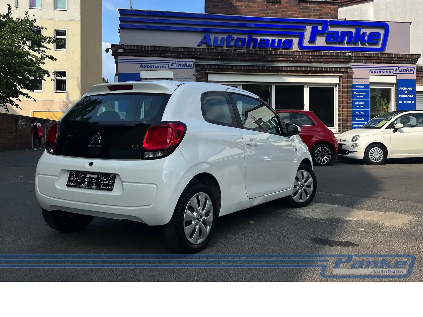 Citroen C1 Feel*1-Hand*Klima*USB*Multi*Bluetooth*S+S* Bianco - 2
