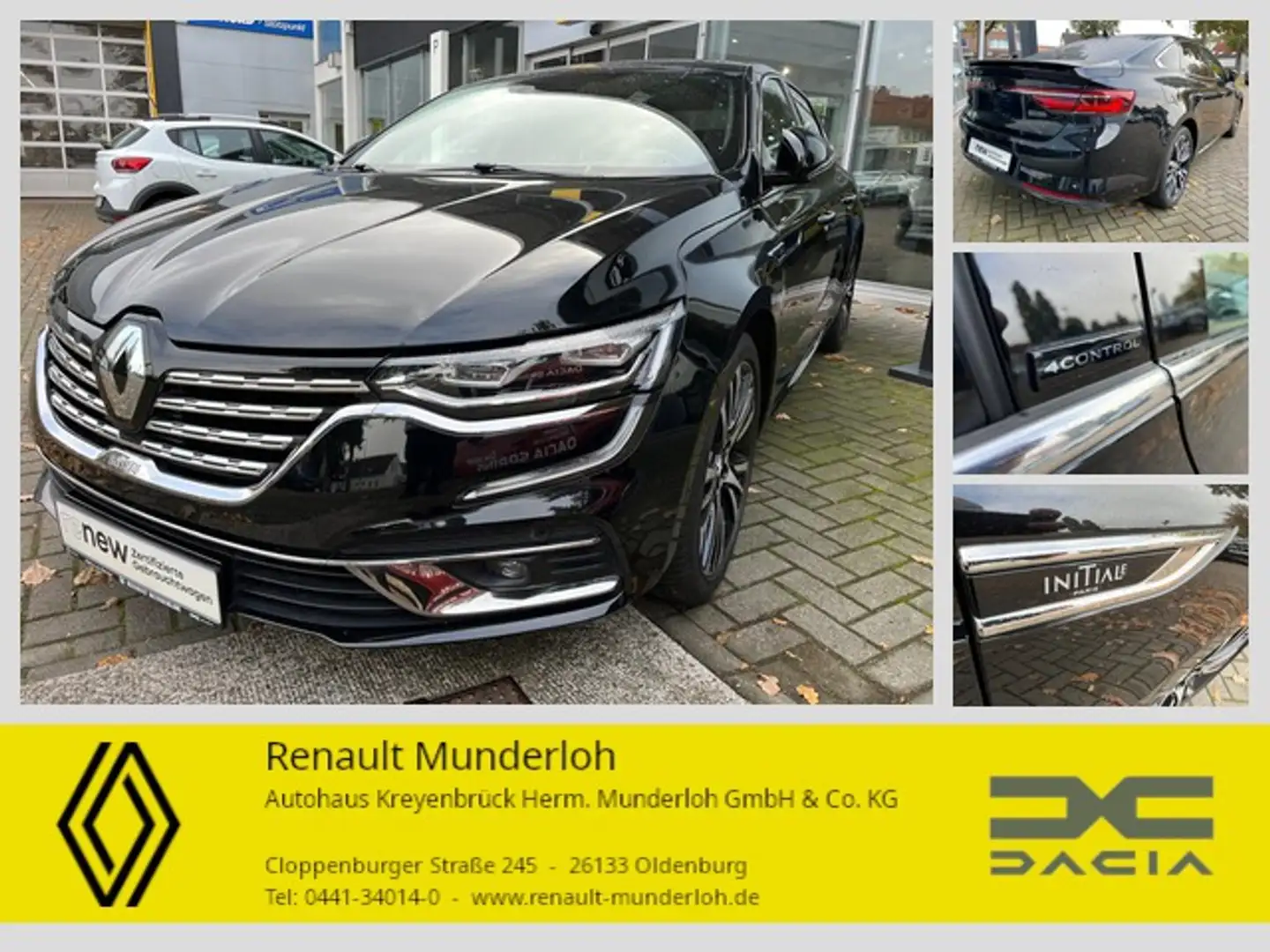 Renault Talisman Initiale Paris Zwart - 1