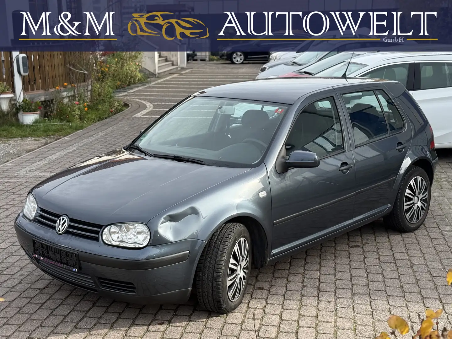 Volkswagen Golf IV Edition 1.6 | 2. Hand | TÜV Neu | Allwetter Grau - 2