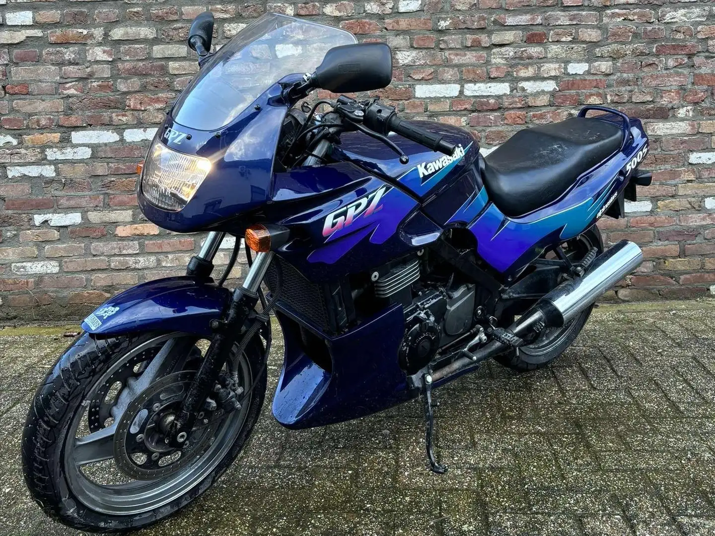 Kawasaki GPZ 500 S Blauw - 2