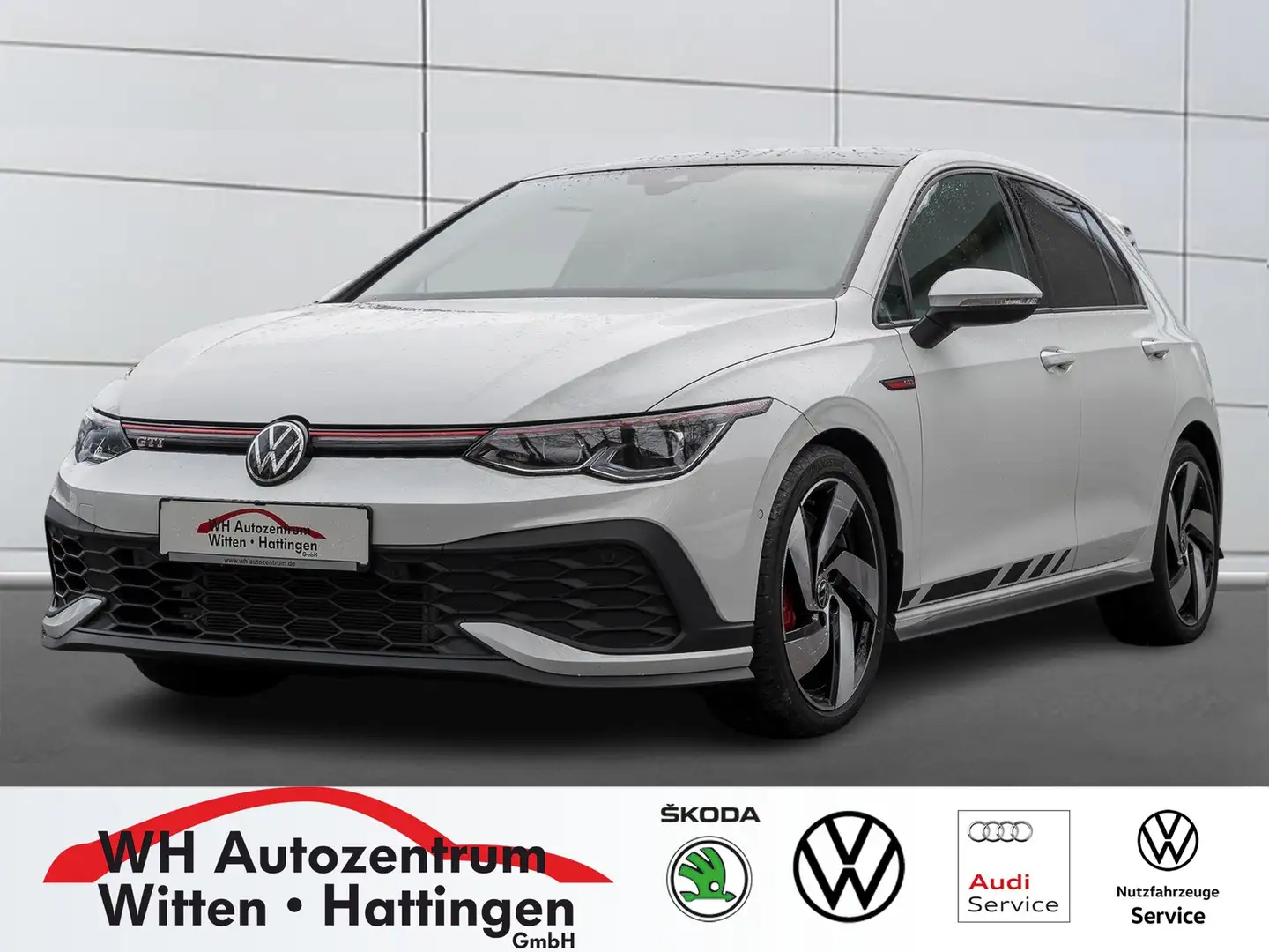 Volkswagen Golf VIII 2.0 TSI DSG GTI Clubsport PANORAMA NAVI-PR... Weiß - 1
