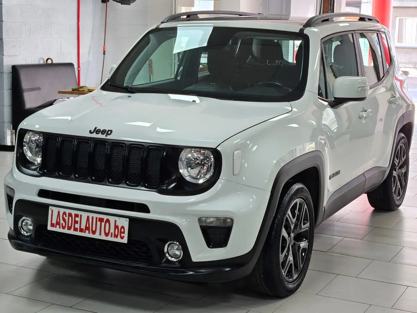 Jeep Renegade 1.0i T3 Sensors Clim Pano Ouvrant Cruise Blue Gps Blanc - 1