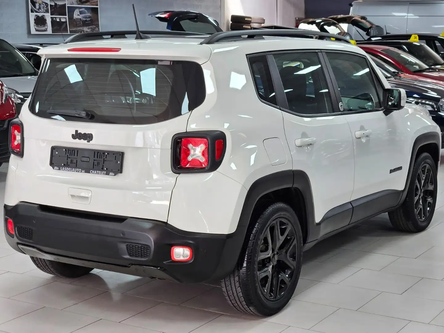 Jeep Renegade 1.0i T3 Sensors Clim Pano Ouvrant Cruise Blue Gps Blanc - 2