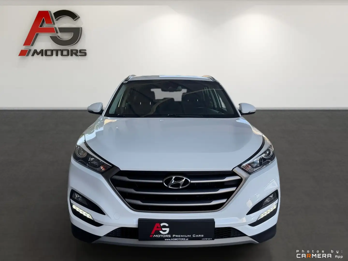 Hyundai TUCSON 1,7 CRDI Start-Stopp Style DCT Blanc - 2