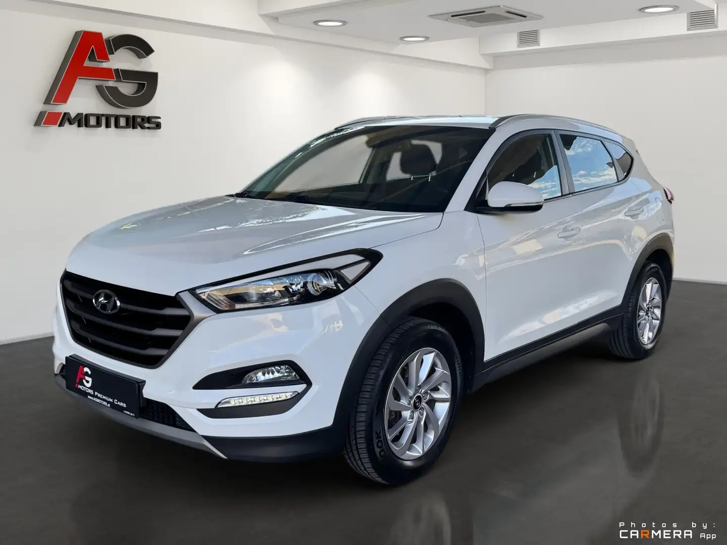 Hyundai TUCSON 1,7 CRDI Start-Stopp Style DCT Blanc - 1
