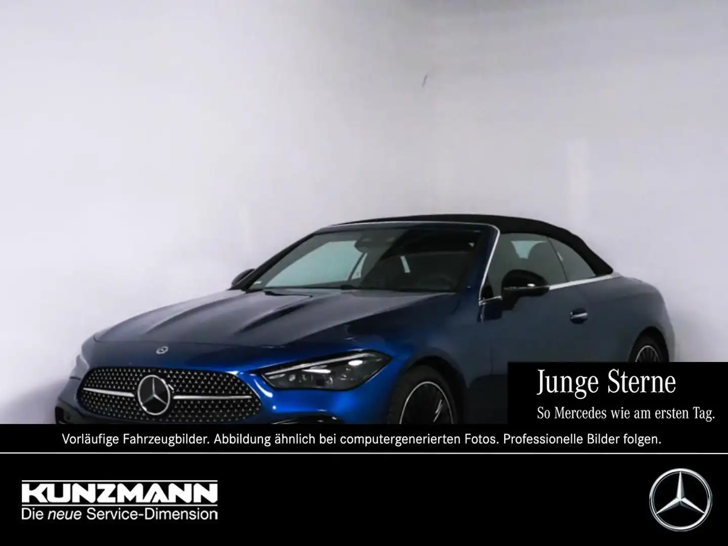 Mercedes-Benz CLE 450 4M Cabriolet AMG Night Distronic AHK Blau - 1