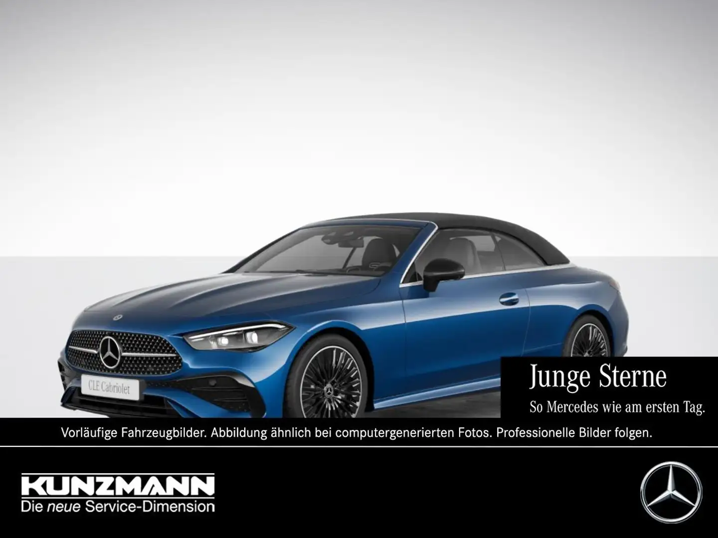 Mercedes-Benz CLE 450 4M Cabriolet AMG Night Distronic Memory Blau - 1