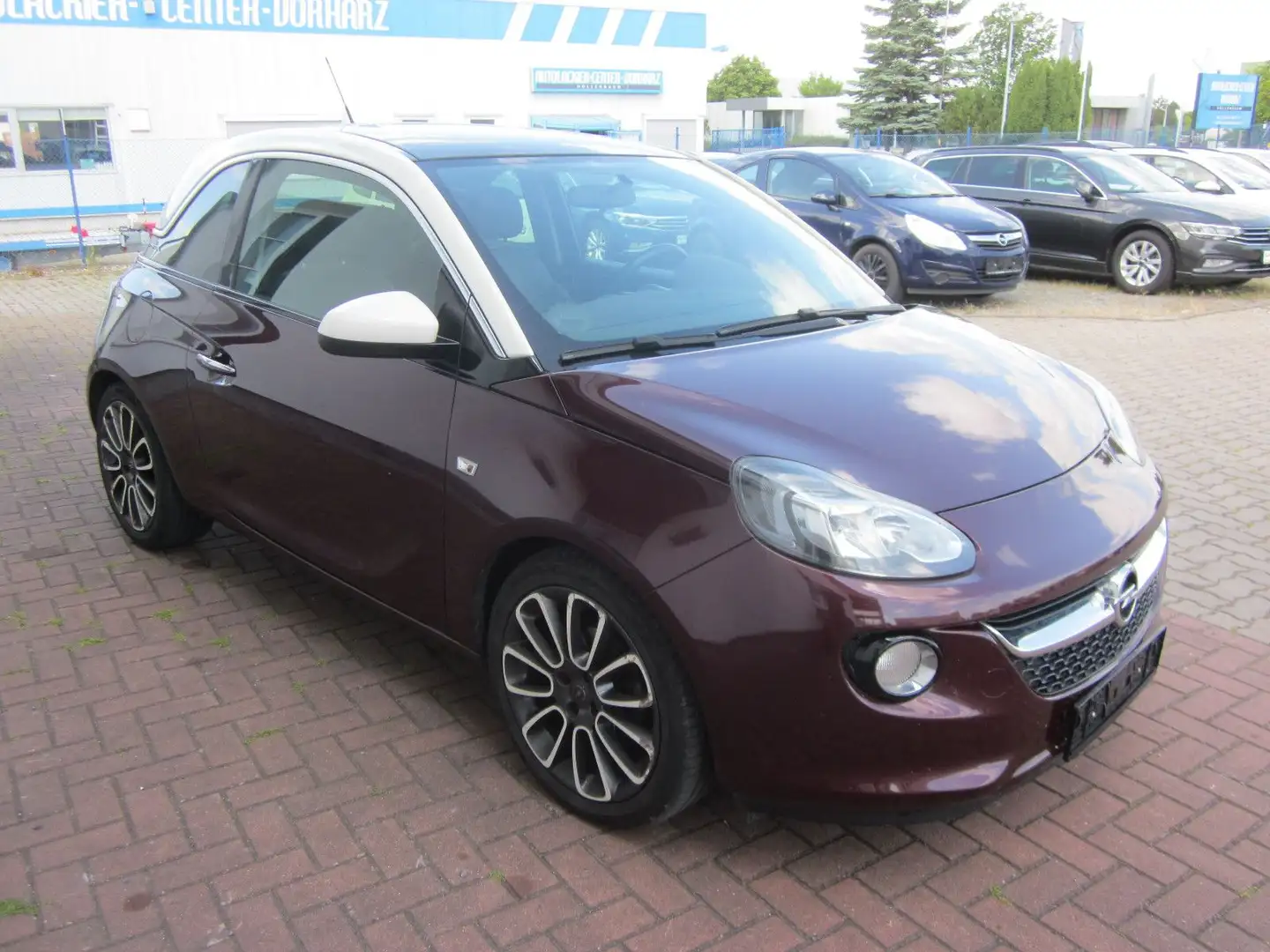 Opel Adam Glam+DACH+SHZ+KLIMAAUTOMATIK+17" +Teilleder Rot - 2