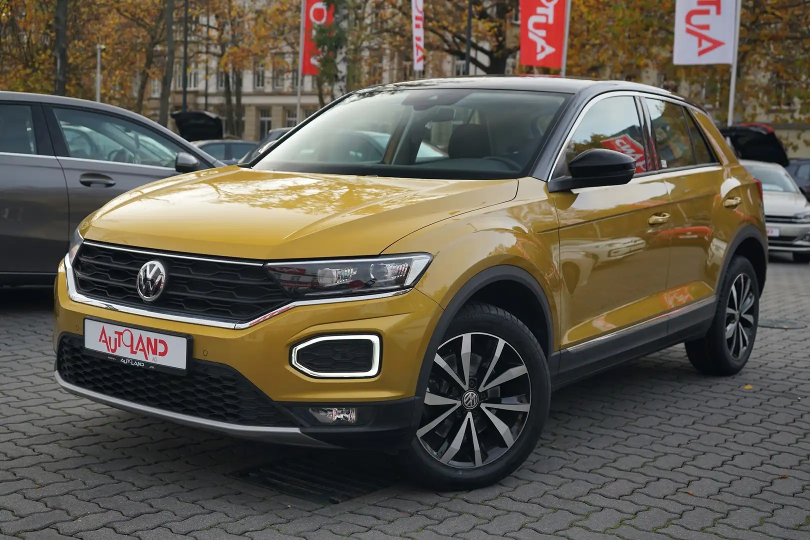Volkswagen T-Roc 1.5 TSI Style DSG LED Navi AHK Sitzheizung Jaune - 2