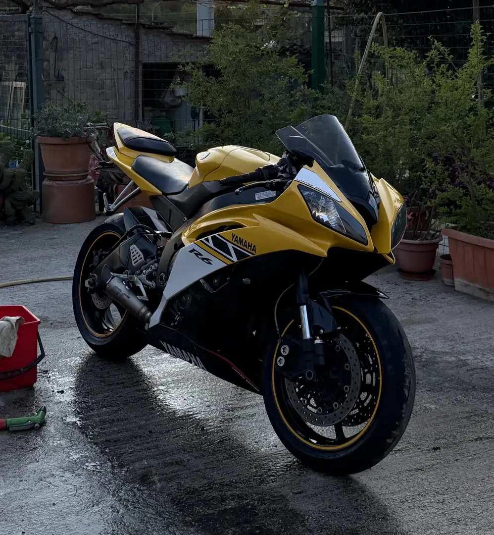 Yamaha YZF-R6 replica laguna seca Giallo - 1