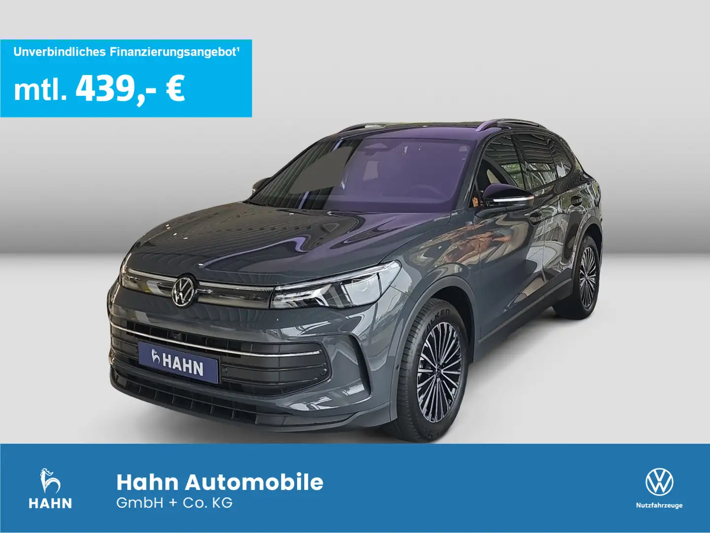 Volkswagen Tiguan GOAL 1,5 l eTSI OPF 150 PS DSG AHK Ganzja Gris - 1
