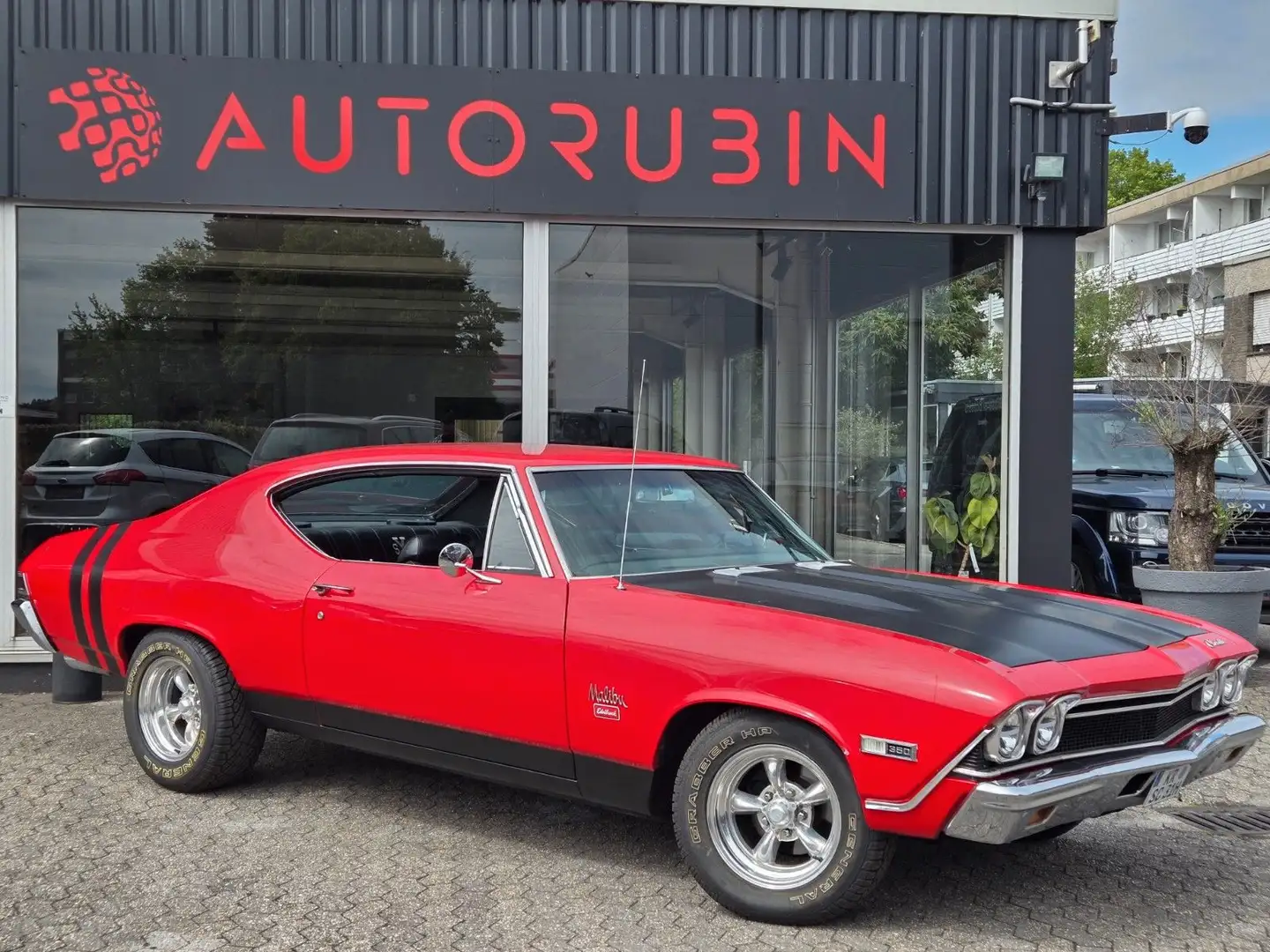 Chevrolet Chevelle 68 Malibu 350c Edelbrock VIELE NEUTEILE Rouge - 1