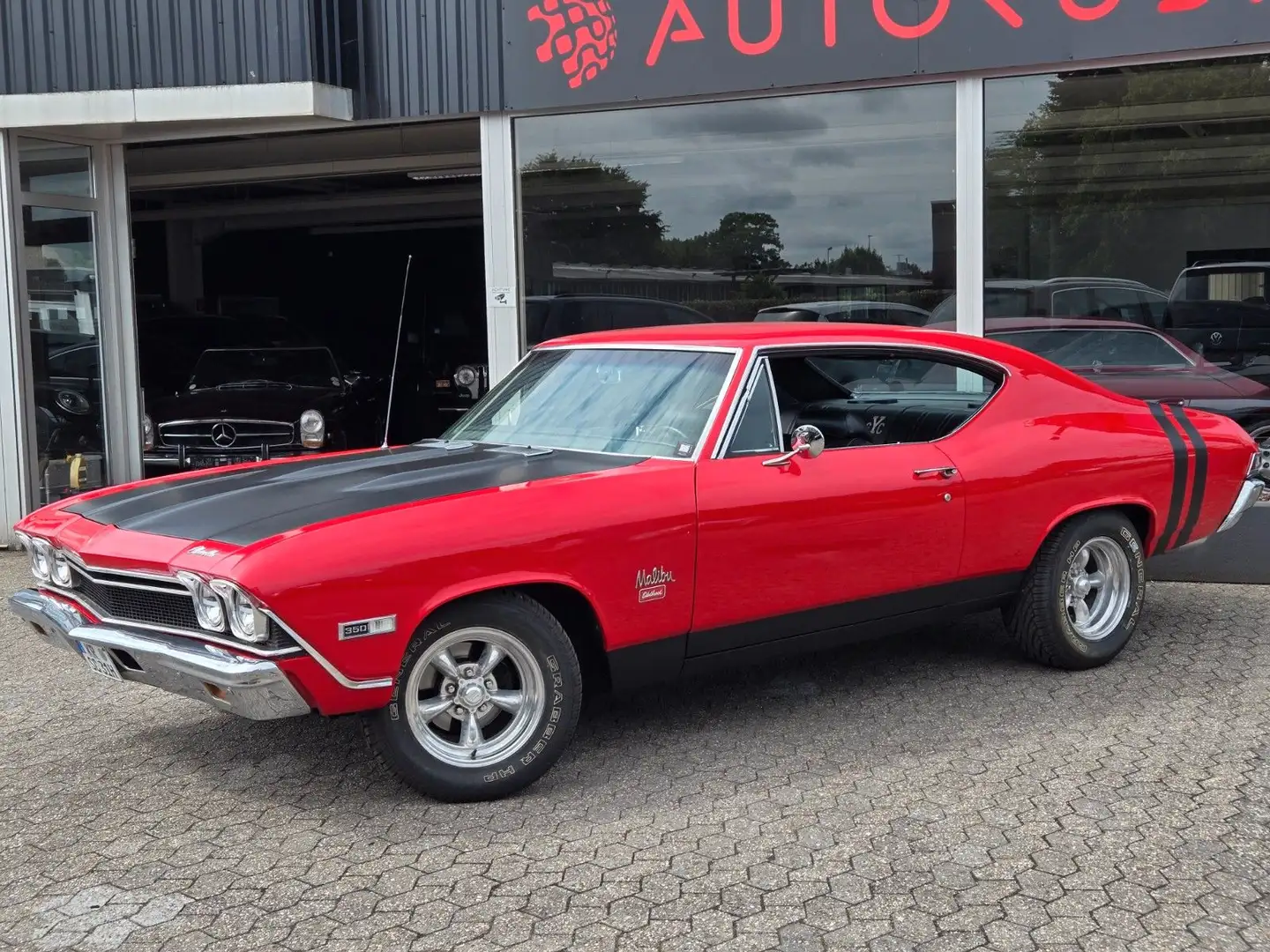 Chevrolet Chevelle 68 Malibu 350c Edelbrock VIELE NEUTEILE Rouge - 2