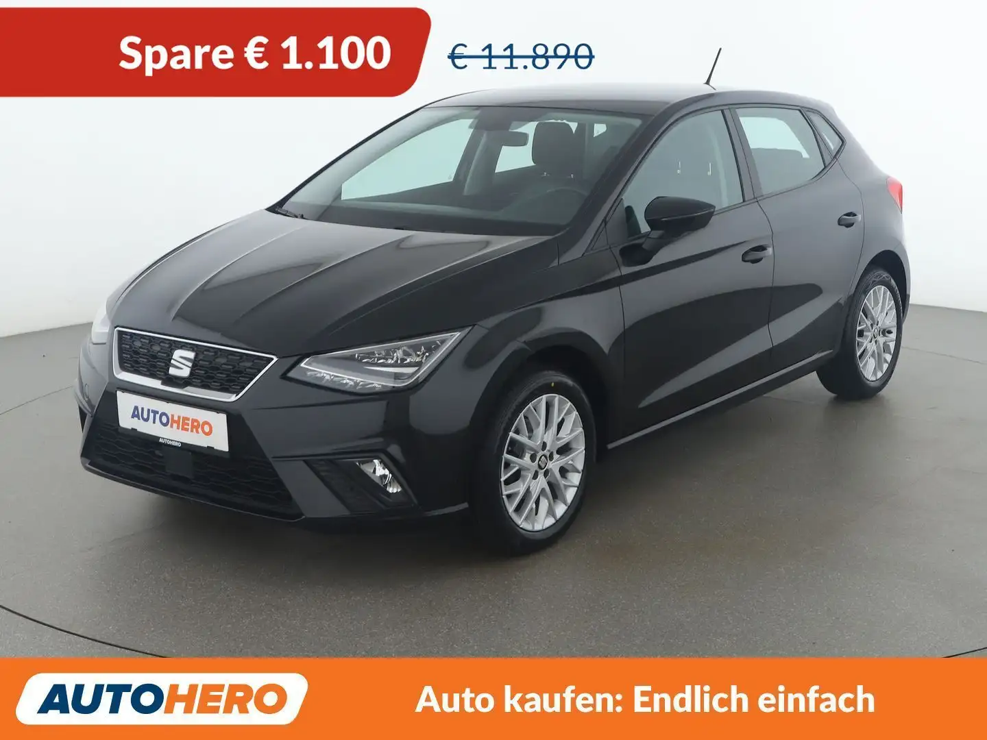 SEAT Ibiza 1.0 TSI Style Schwarz - 1