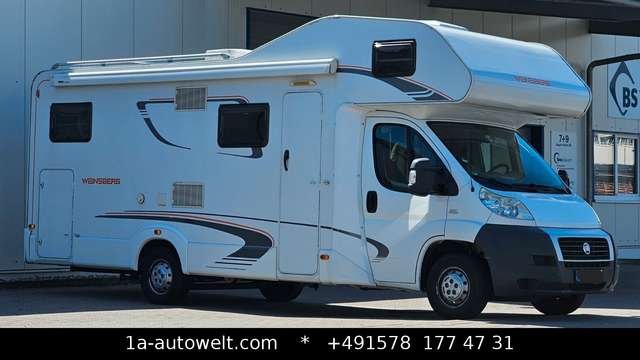 Imagine Weinsberg Fiat Markise SOLAR 2TV 6xSitze+Bett+viele EXTRAS