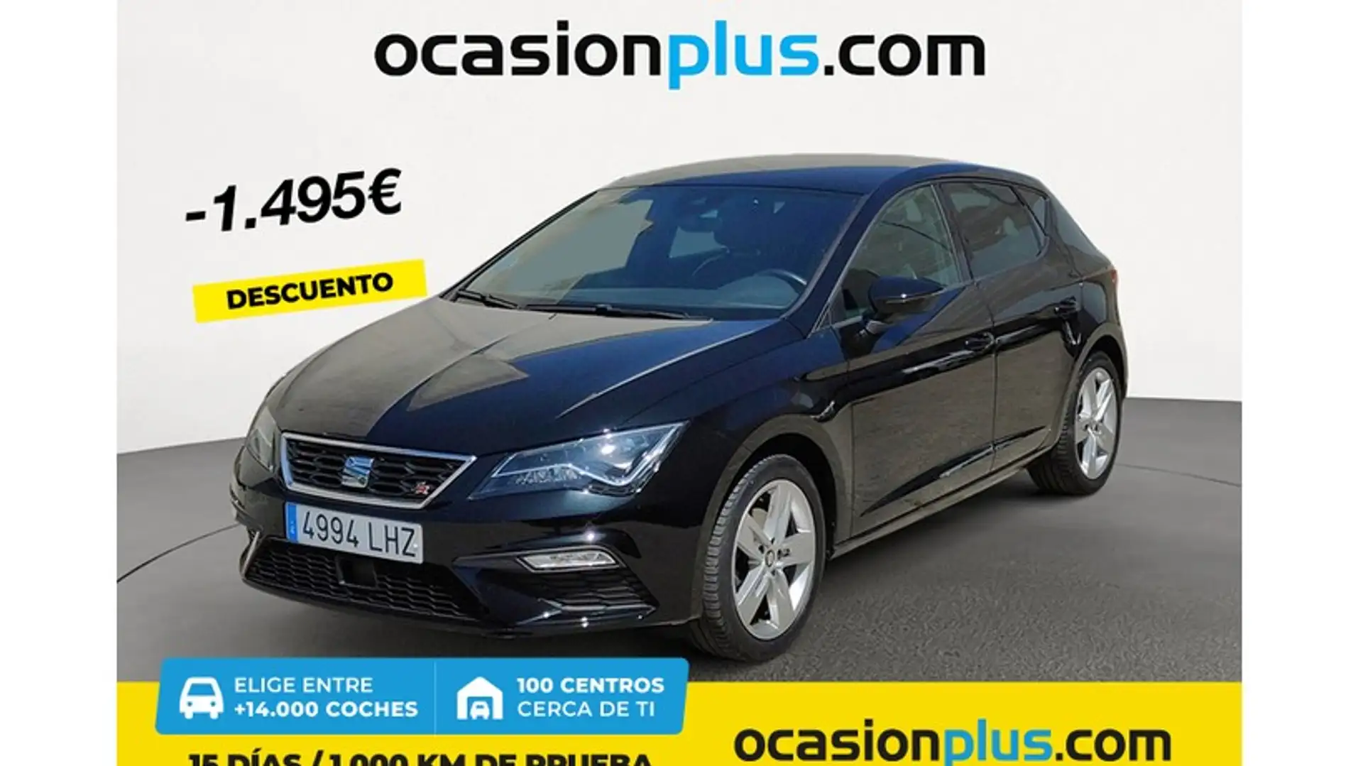 SEAT Leon 1.5 TGI GNC S&S FR Fast Edition 130 Noir - 1