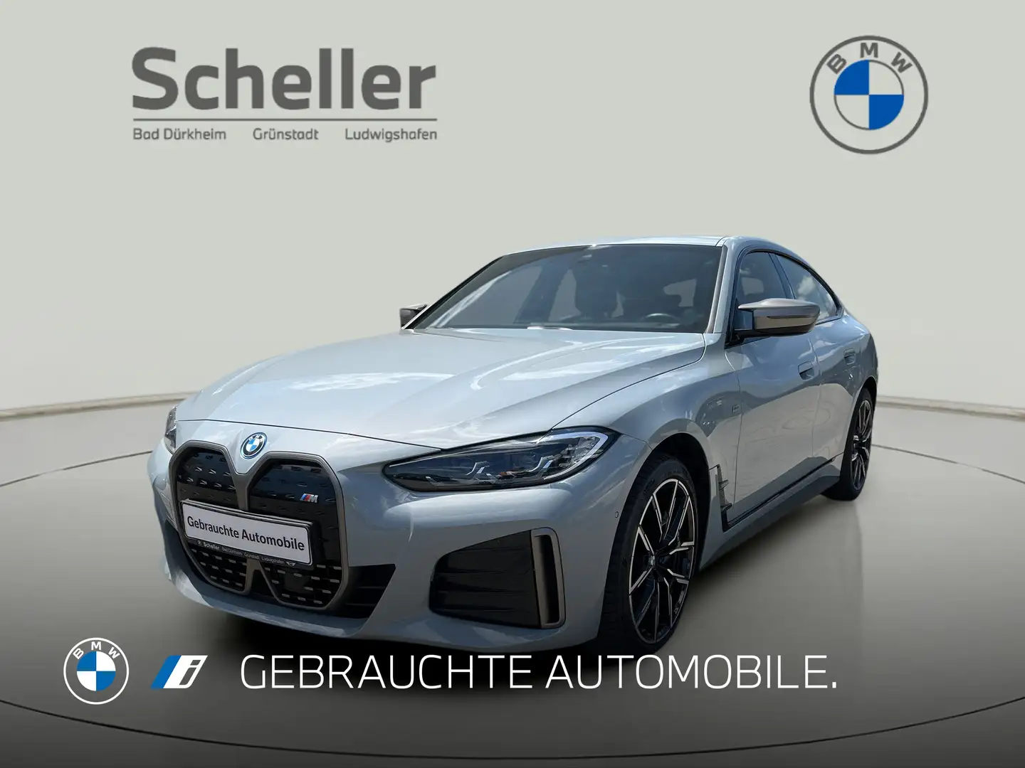 BMW i4 M50 HK HiFi DAB LED GSD RFK ACC + Stop&Go Grijs - 1