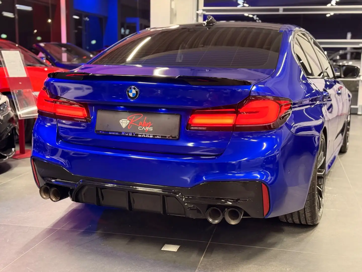 BMW 520 5er 520D M Sportpaket LCI Design G30 Silber - 2