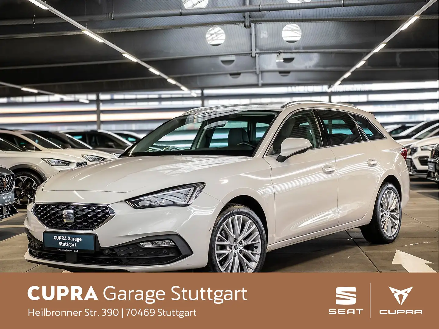 SEAT Leon Sportstourer 1.5 eTSI Xcellence DSG 110 kW Weiß - 2