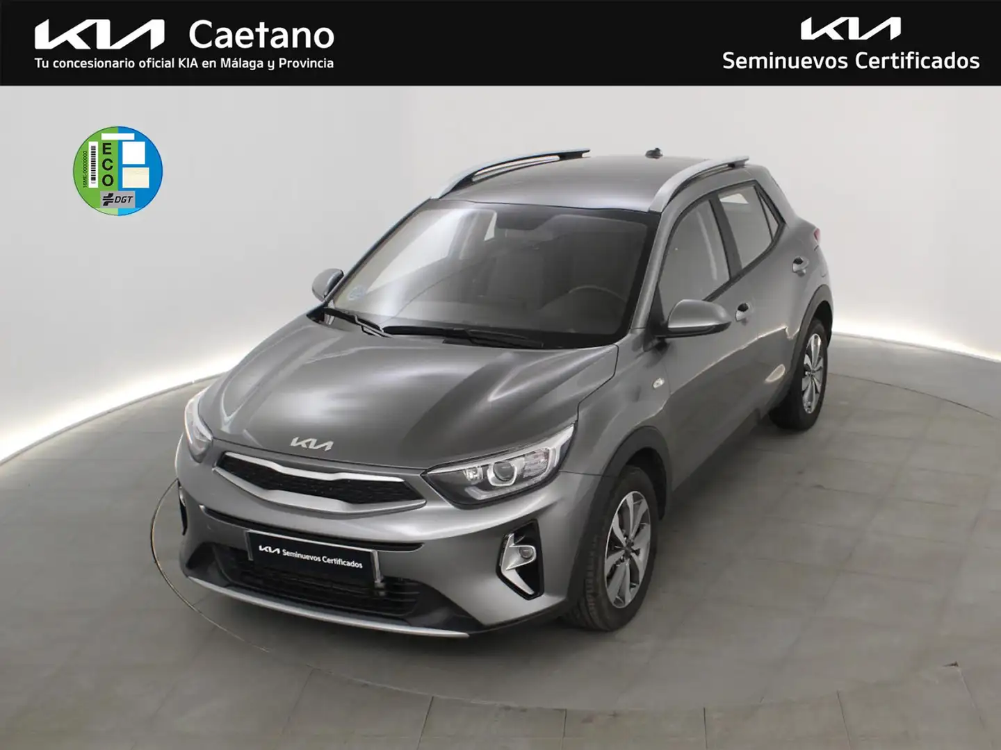 Kia Stonic 1.0 T-GDi MHEV Concept 100 Gris - 1