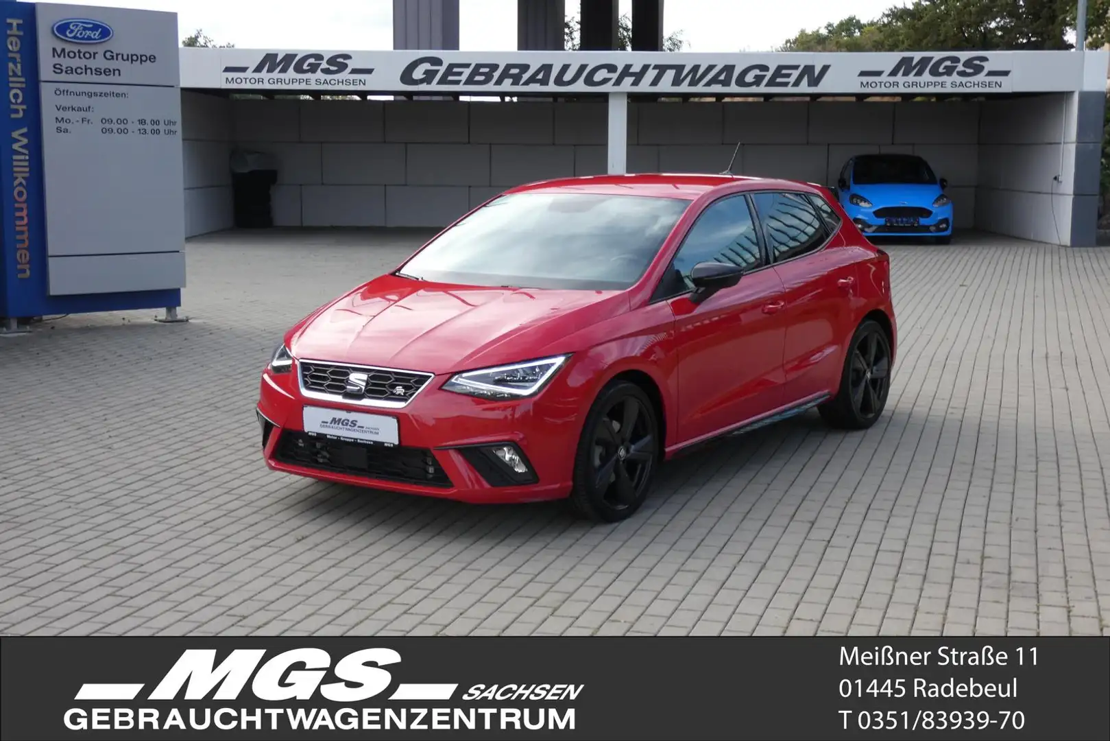 SEAT Ibiza 1.0 'Black Edit.' #DSG #LED #ACC #NAV #FULL Rot - 1