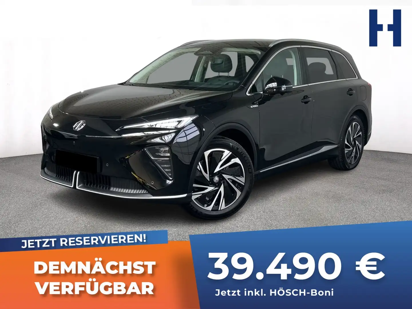 MG MGS6 EV Luxury LR AWD 20" HEAD-UP PANO TOP-ANGEBOT Schwarz - 1