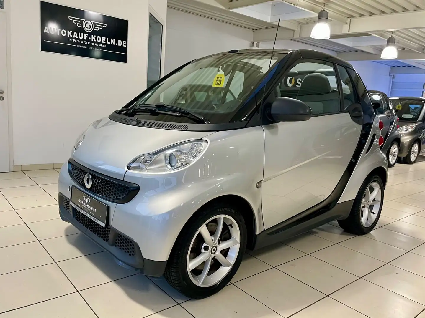 smart forTwo cabrio Pure/50.000km/Klima/Alu Silber - 2