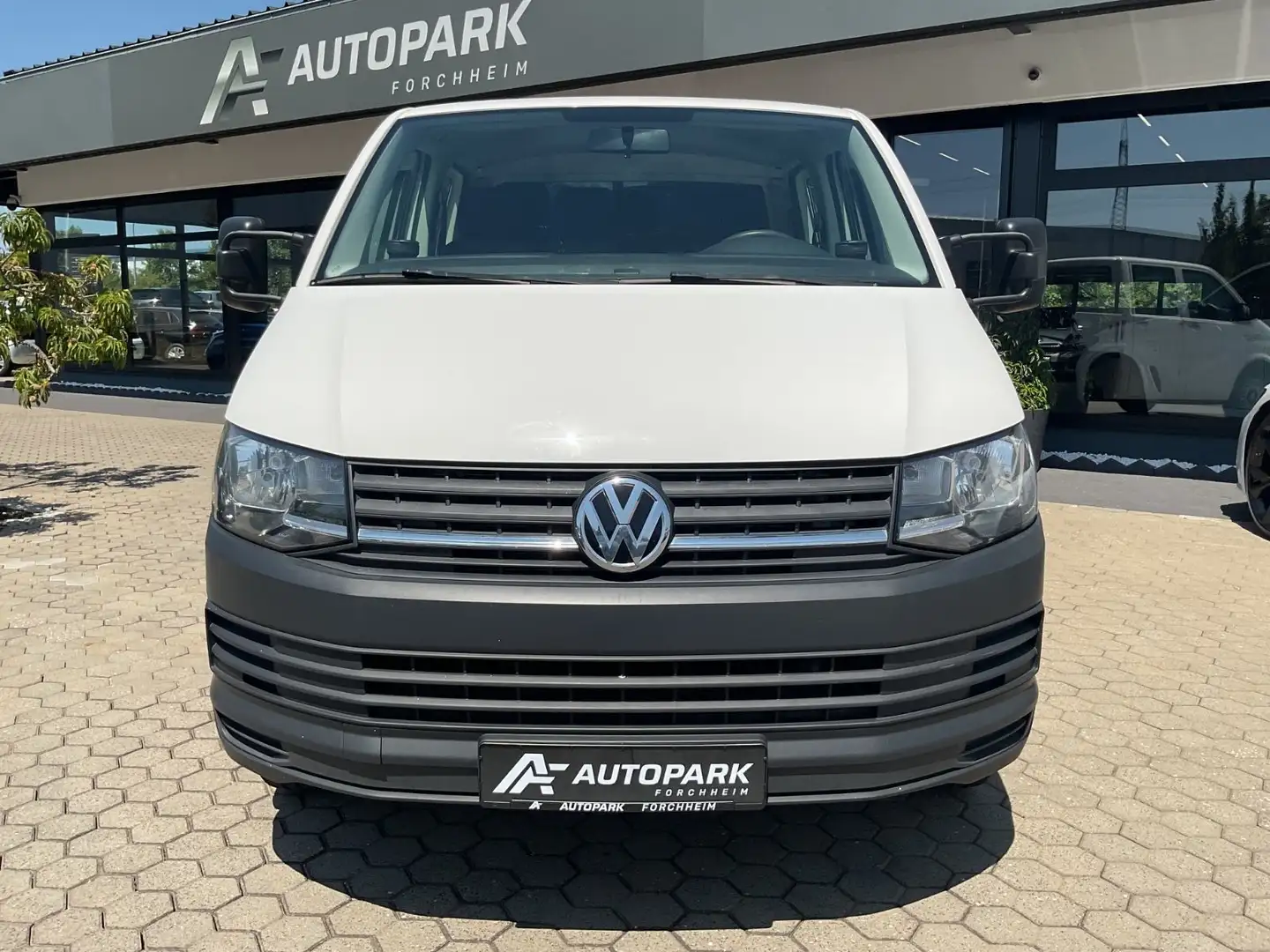 Volkswagen T6 Transporter Pritsche DoKa lang AHK Klima Weiß - 2