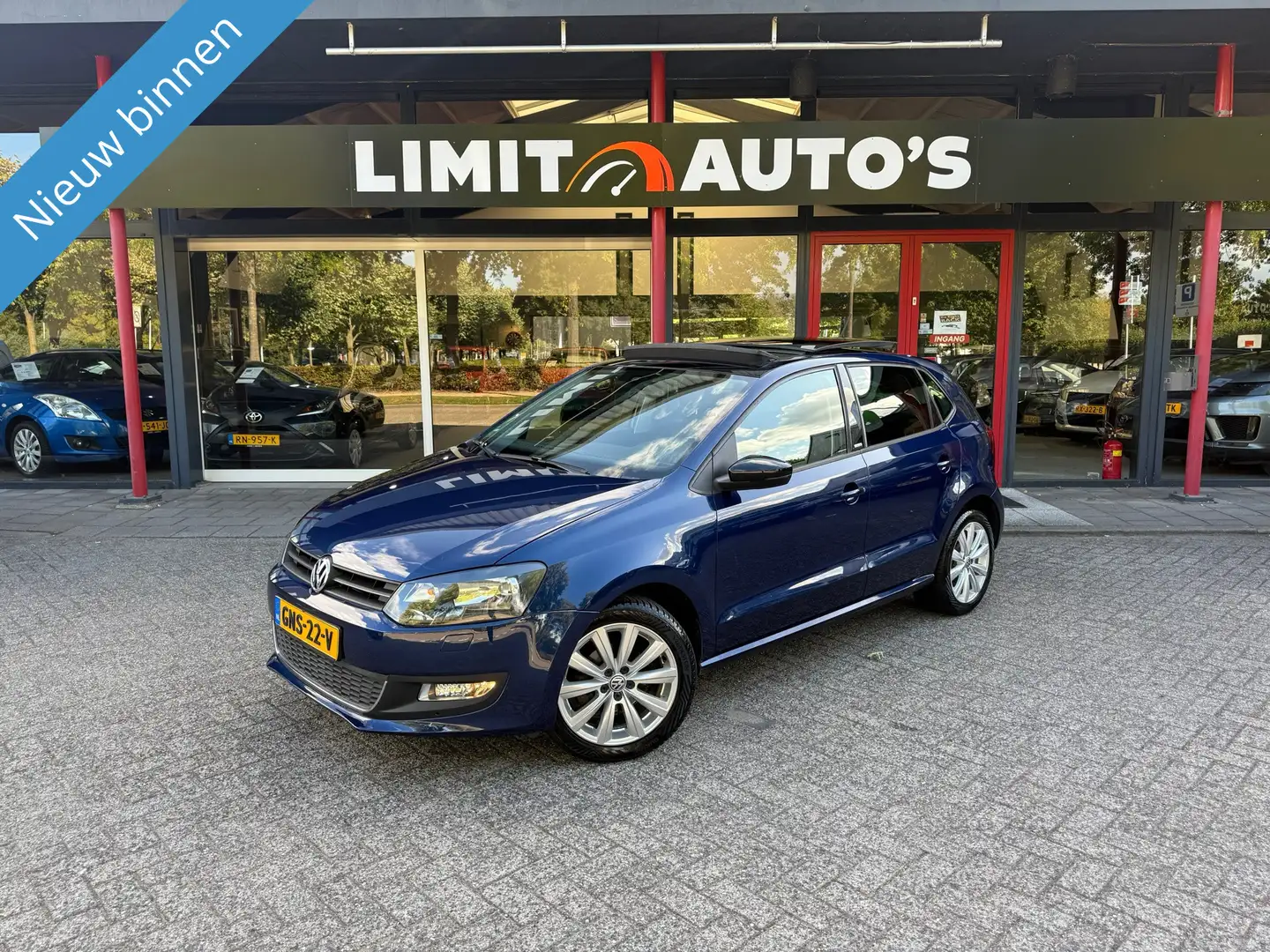 Volkswagen Polo 1.2 Easyline/Pano/Cruise/Climate/Pdc/Stoel.verw/El Azul - 1