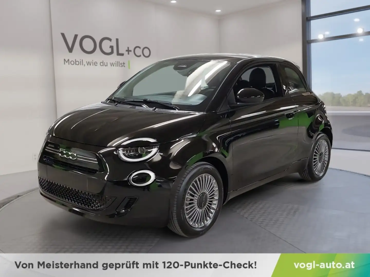Fiat 500 Torino Hybrid Schwarz - 1
