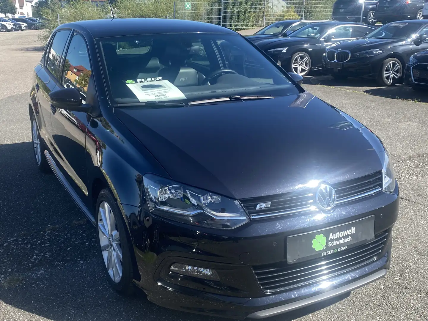 Volkswagen Polo 1.4 TDI R LINE LED LEDER Nero - 2