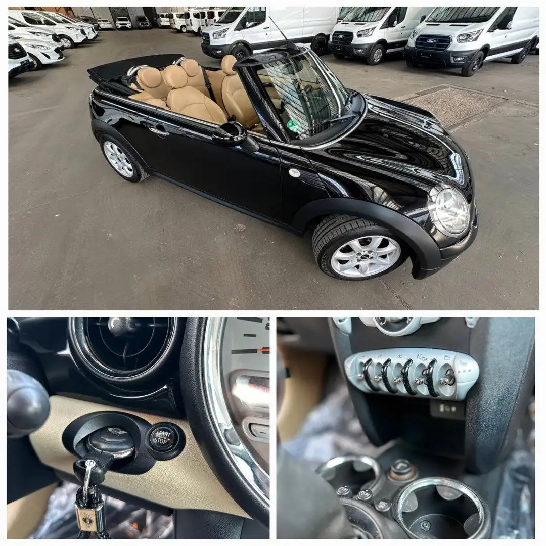 MINI Cooper C Euro5 PDC Cabrio Beige Sport Чорний - 1