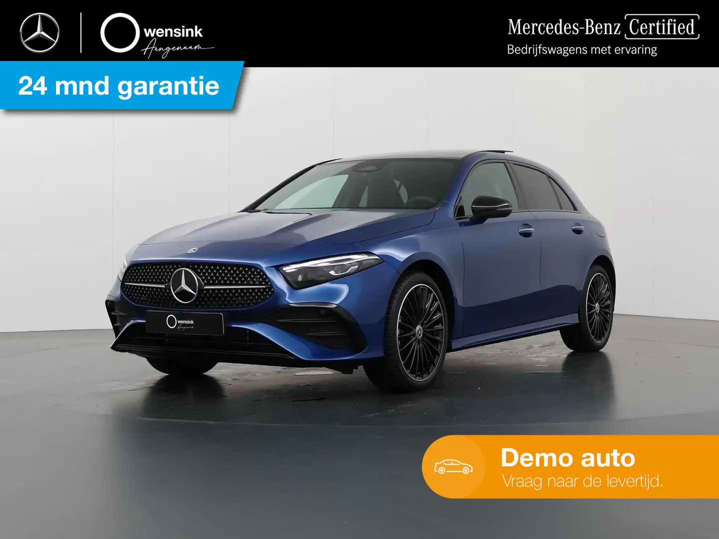 Mercedes-Benz A 250 250e AMG Line | Panorama-schuifdak | Achteruitrijc Blauw - 1