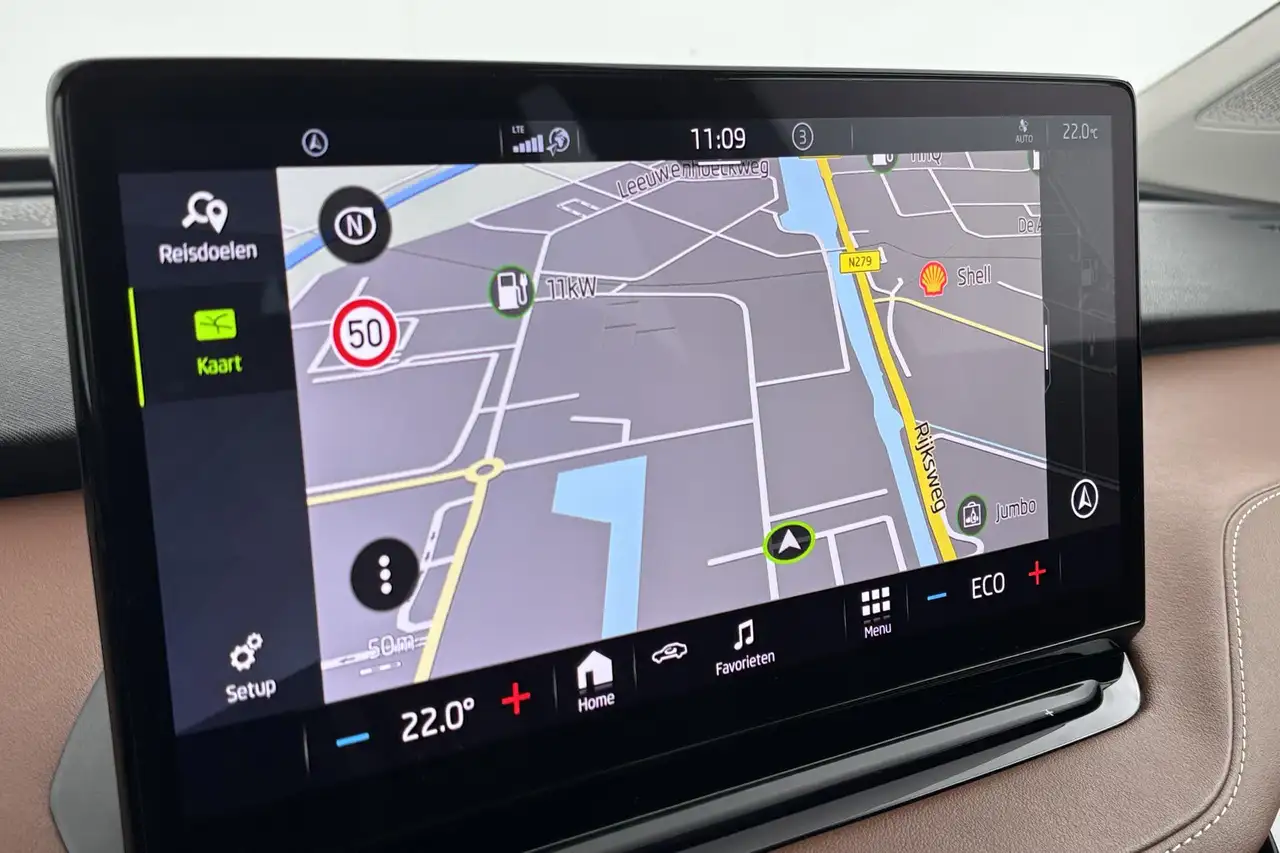 Skoda Enyaq iV 80 Volledig elektrisch en rijk aan comfort, миниатюра 29