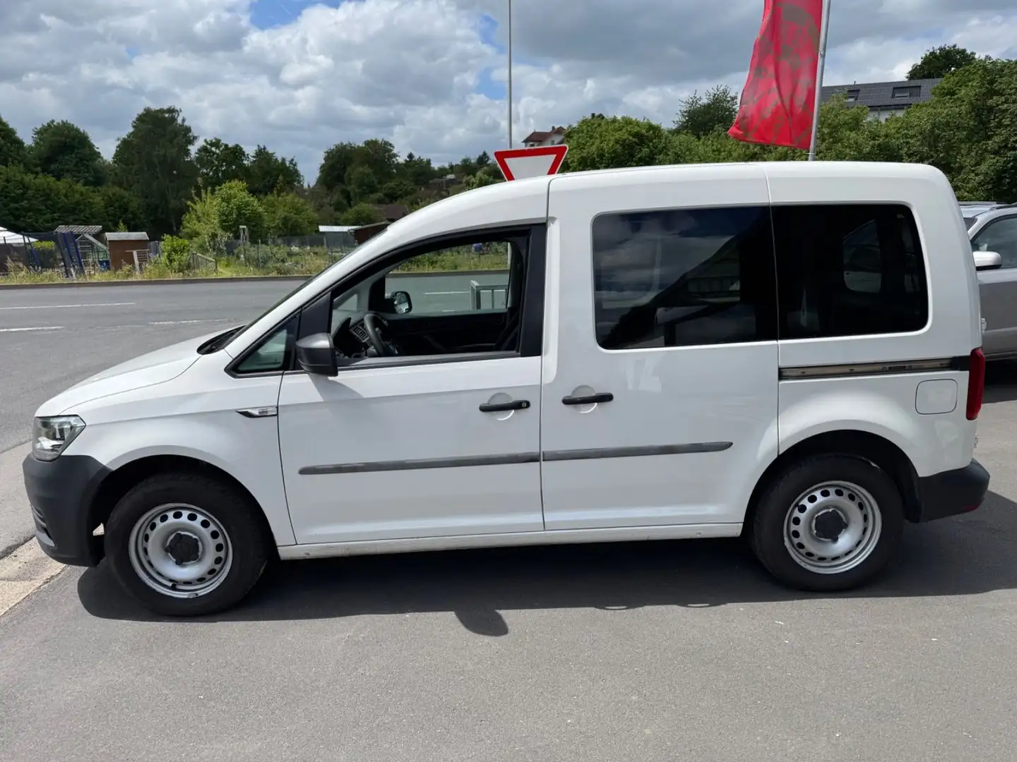Volkswagen Caddy Nfz Kasten BMT Benzin/Gas CNG Blanc - 2