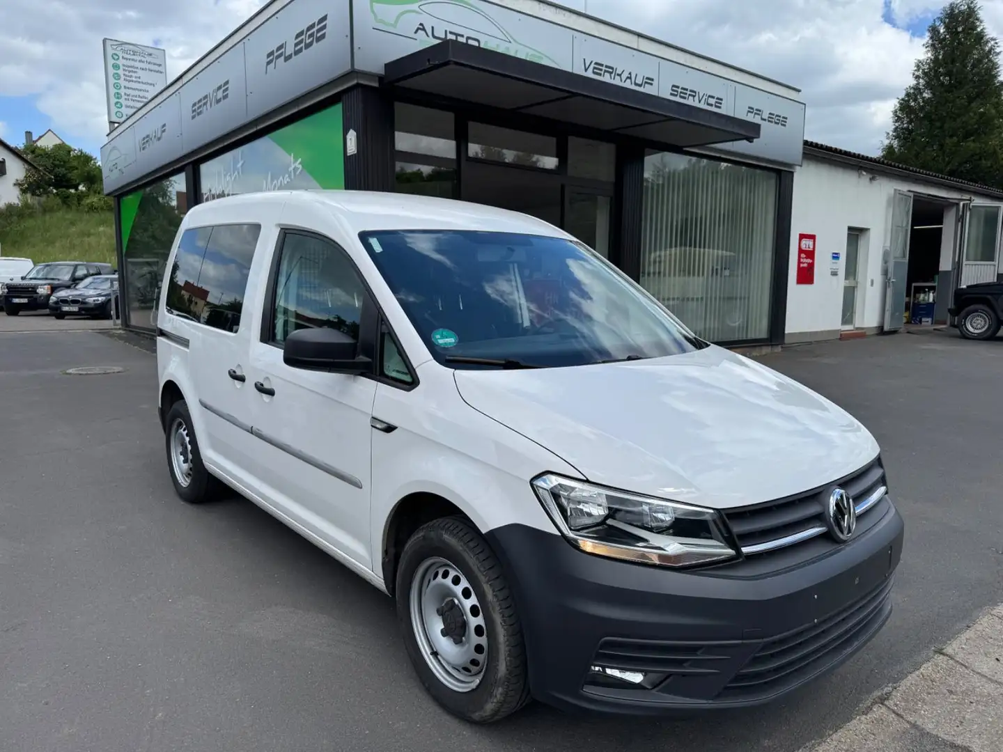 Volkswagen Caddy Nfz Kasten BMT Benzin/Gas CNG Blanc - 1