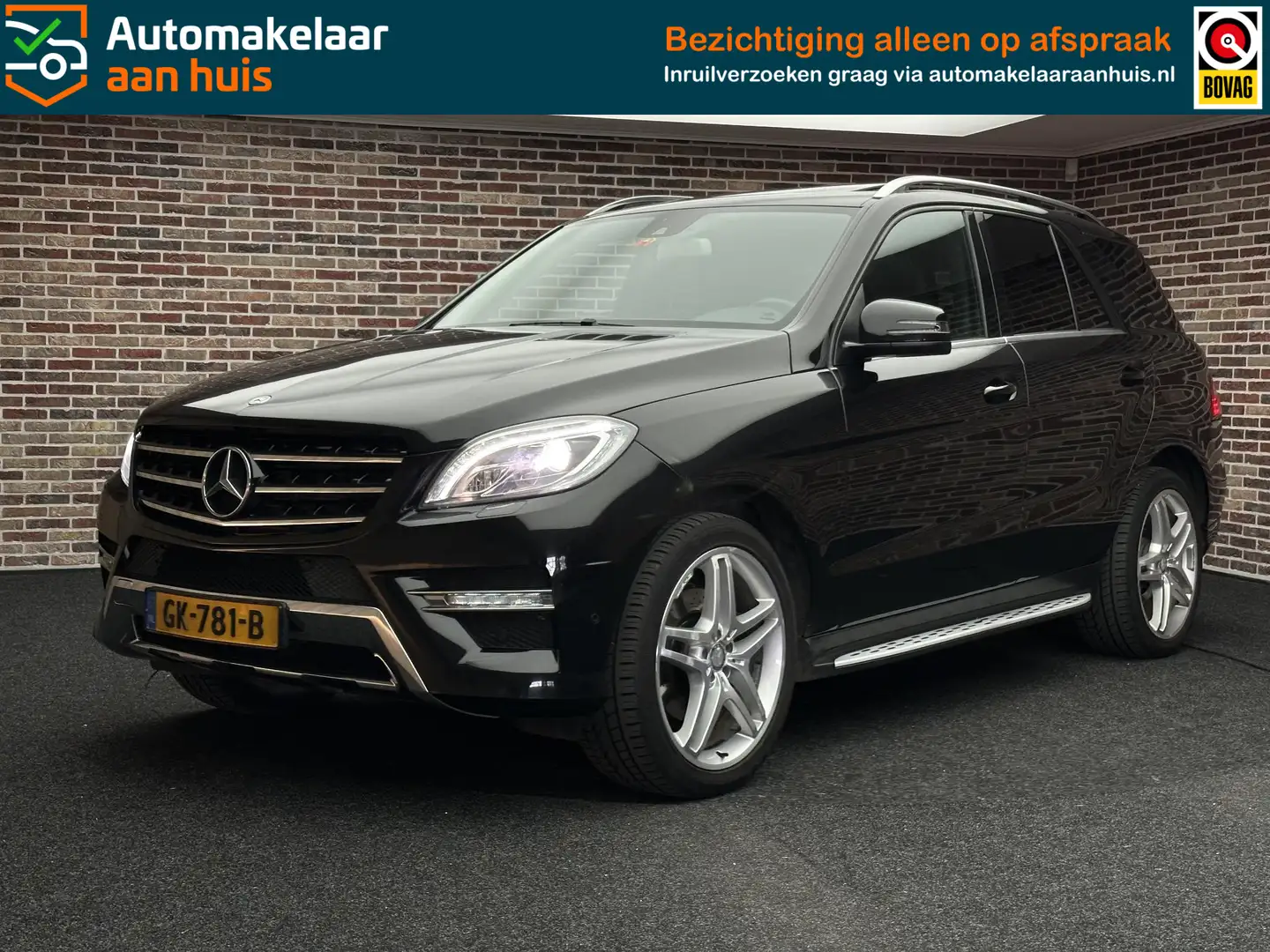 Mercedes-Benz ML 350 M-klasse BlueTEC AMG| Dak| H/K| Luchtvering| Negro - 1