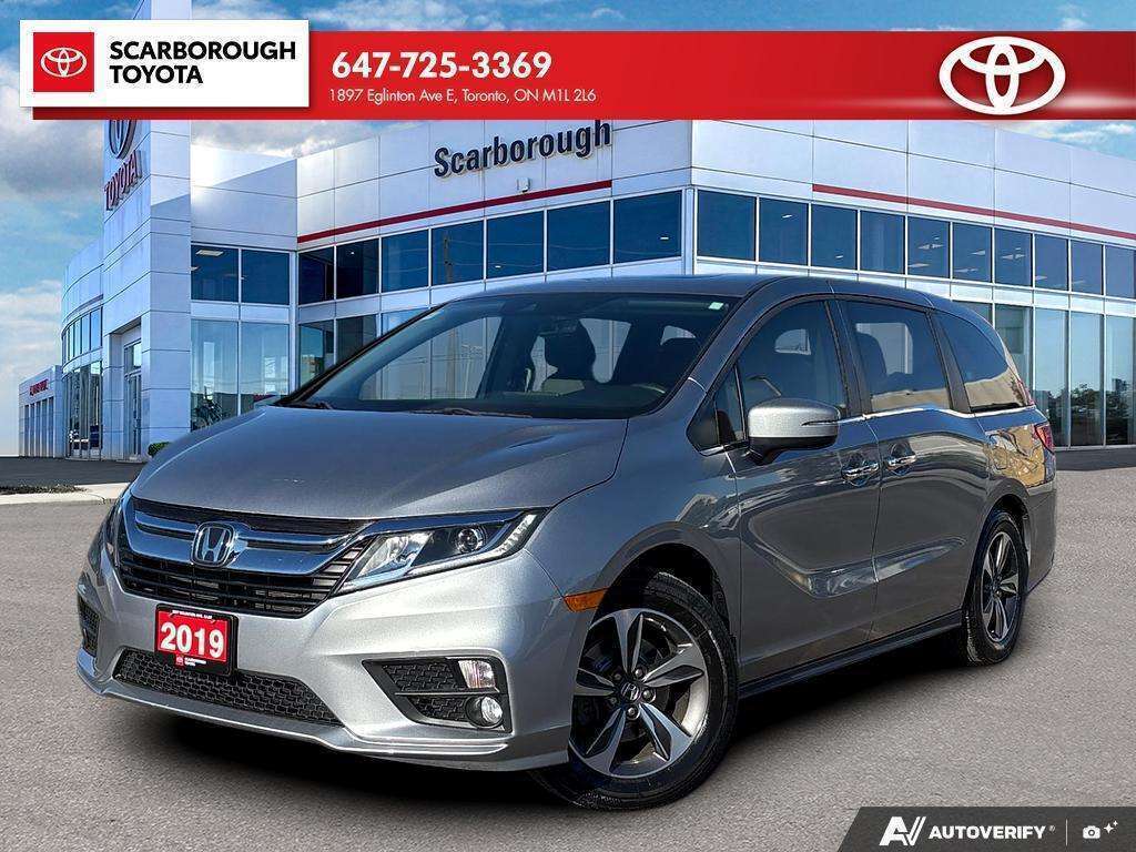Silver 2019 Honda Odyssey Minivan Front-Wheel Drive Automatic