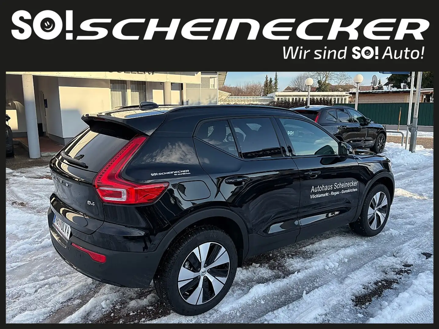 Volvo XC40 B4 Ultra Dark Aut. Schwarz - 2