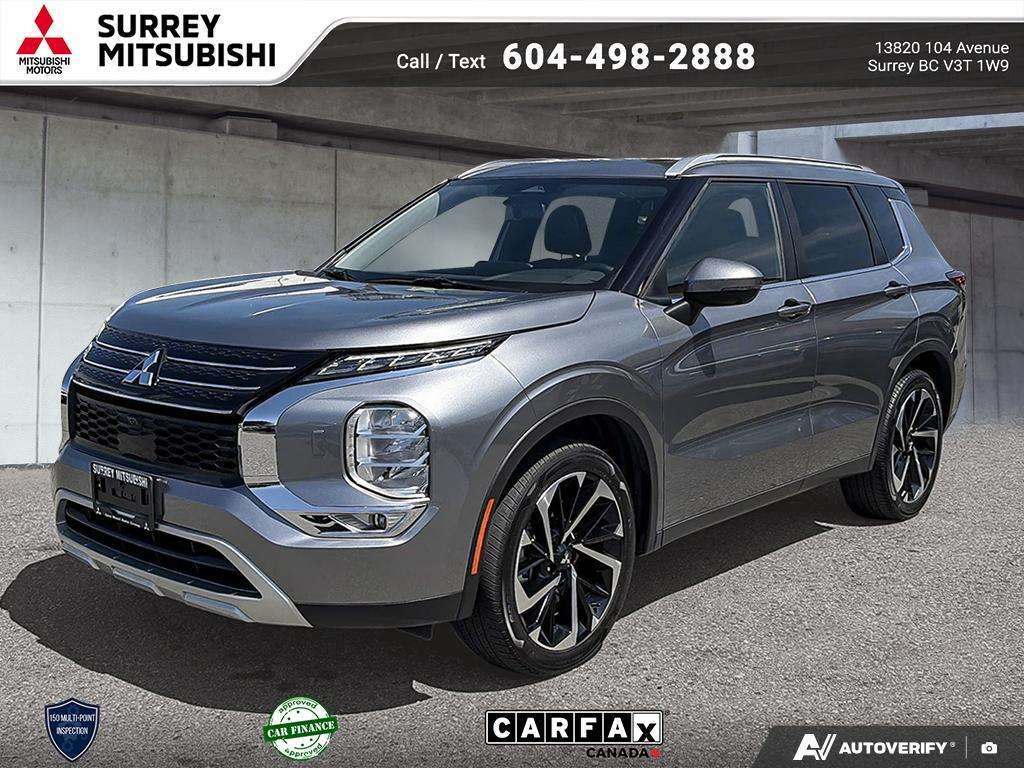 Gray 2023 Mitsubishi Outlander SUV / Crossover All-Wheel Drive Automatic